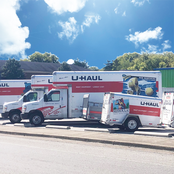 Uhaul Truck and Trailer Rentals
